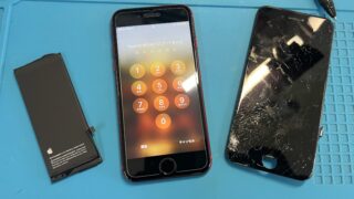 【4月14日】iPhone SE3ゴーストタッチ修理【アイリペア　七光台店】