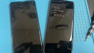 【6月16日】Galaxy S10 4Gの画面交換【アイリペア　七光台店】