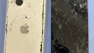 【11月12日】車に轢かれてしまったiPhoneのご相談【アイリペア 七光台店】