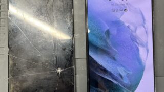 【2月14日】 GalaxyS21+5G 液晶交換修理【アイリペア 七光台店】