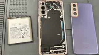 【2月18日】 Galaxy S21 5G　Checkbatteryで起動しないトラブル【アイリペア　七光台店】