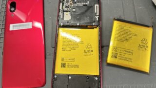 【3月4日】シンプルスマホ6 A201SHバッテリー交換をご依頼いただきました！【アイリペア　七光台店】