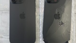 【4月24日】iPhone・Androidスマホのバックパネル修理【アイリペア　七光台店】