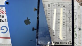 【4月17日】iPad 10のガラス割れの修理即日60分！【アイリペア　七光台店】