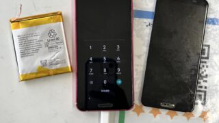 【4月23日】AQUOS sense3　液晶＋バッテリー交換をご依頼いただきました！【アイリペア　七光台店】